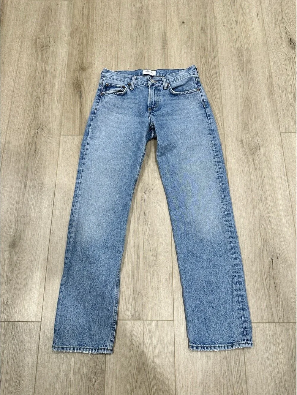 Agolde Amber Straight Jeans Blue Size 24